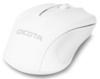 Scheda Tecnica: Dicota Top Traveller Wireless Mouse Kit - 1000 dpi, 2.4GHz, 10 m, Optical, Plastic, White, 104 x 39 x
