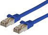 Scheda Tecnica: Techly Cavo LAN Cable Rame Cat.6a S/FTP - Lszh 0,5 M Blu